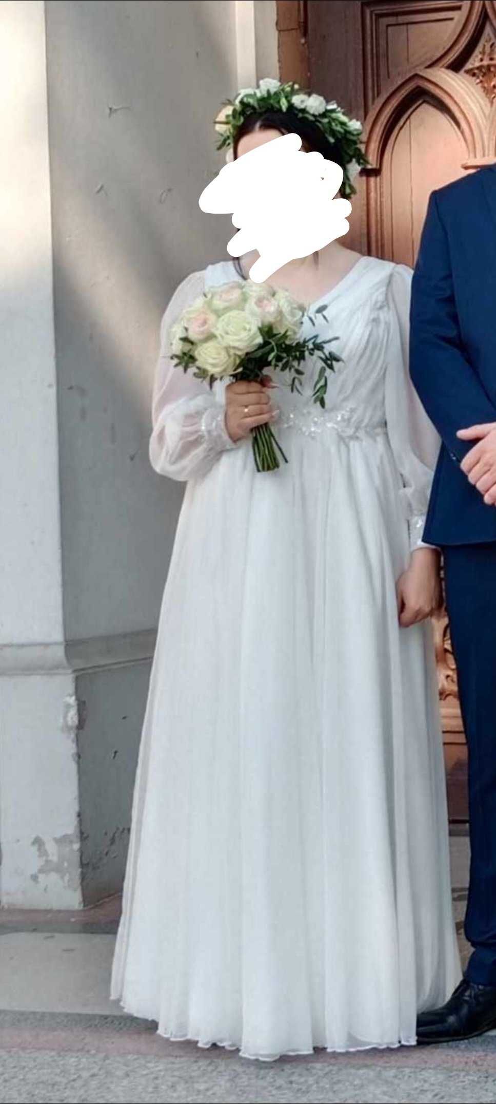 Sukienka ślubna w stylu boho