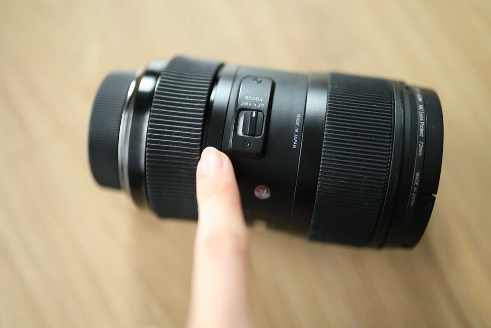 Nikon D7100 + Sigma 18–35 mm f/1.8 ART + gratisy + faktury