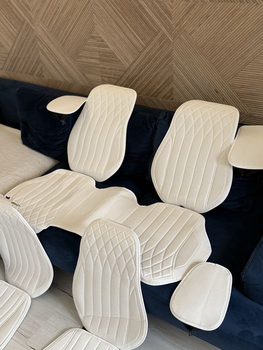 Pokrowce na fotele samochodowe 5 miejsc, pikowane pokrowce do auta