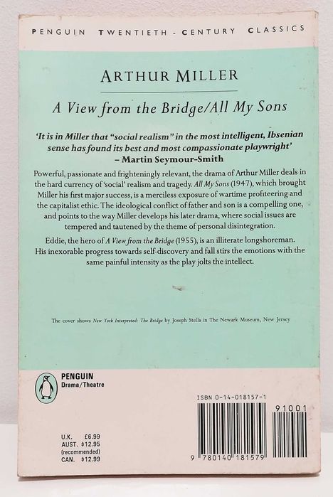 Livro - A View from the Bridge / All My Sons