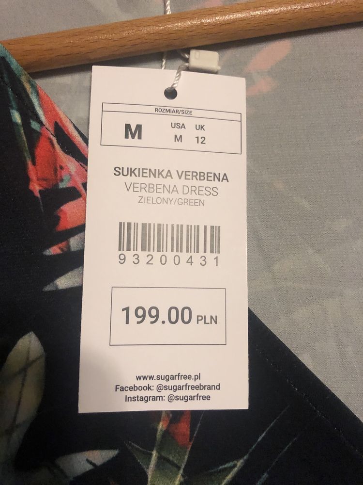 Nowa sukienka damska sugarfree M