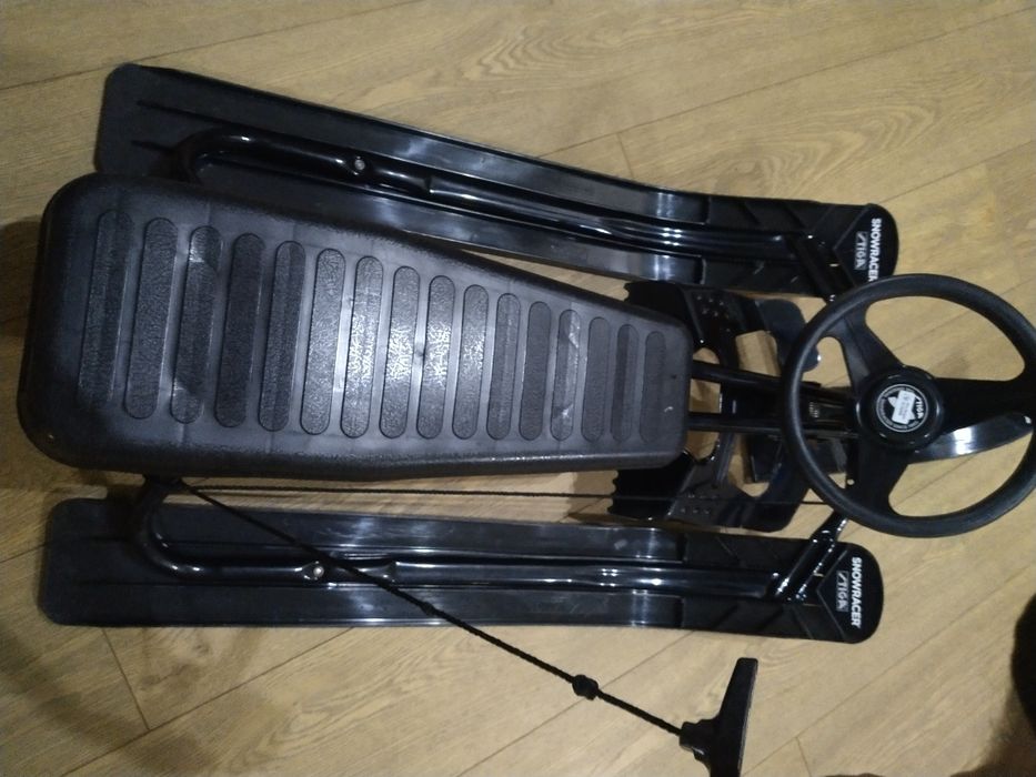 Nartosanki STIGA SnowRacer hamulcem i linka Made in Sweden