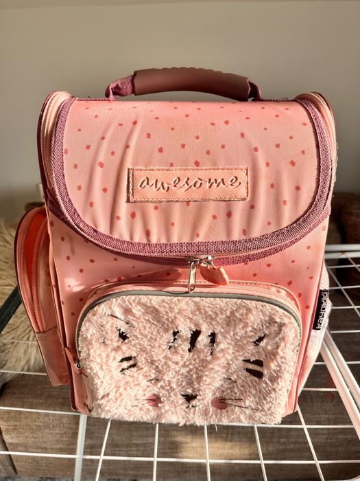 Tornister szkolny smyk z kotkiem kayokki dla dziewczynki