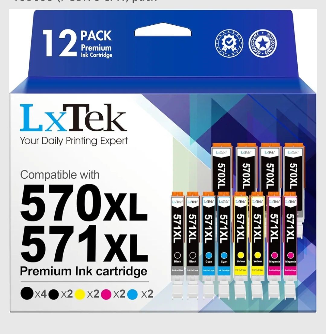 Tinteiros para Canon 570XL , 571XL