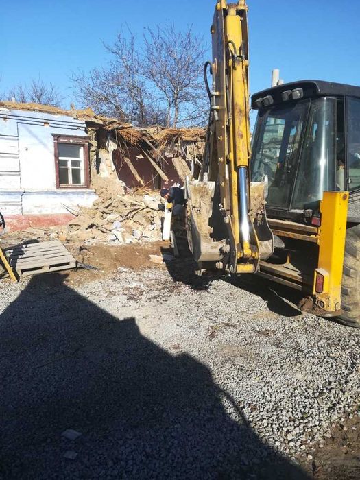 Услуги Экскаватор +Камаз Демонтаж Фундамент планировка Вывоз мусора