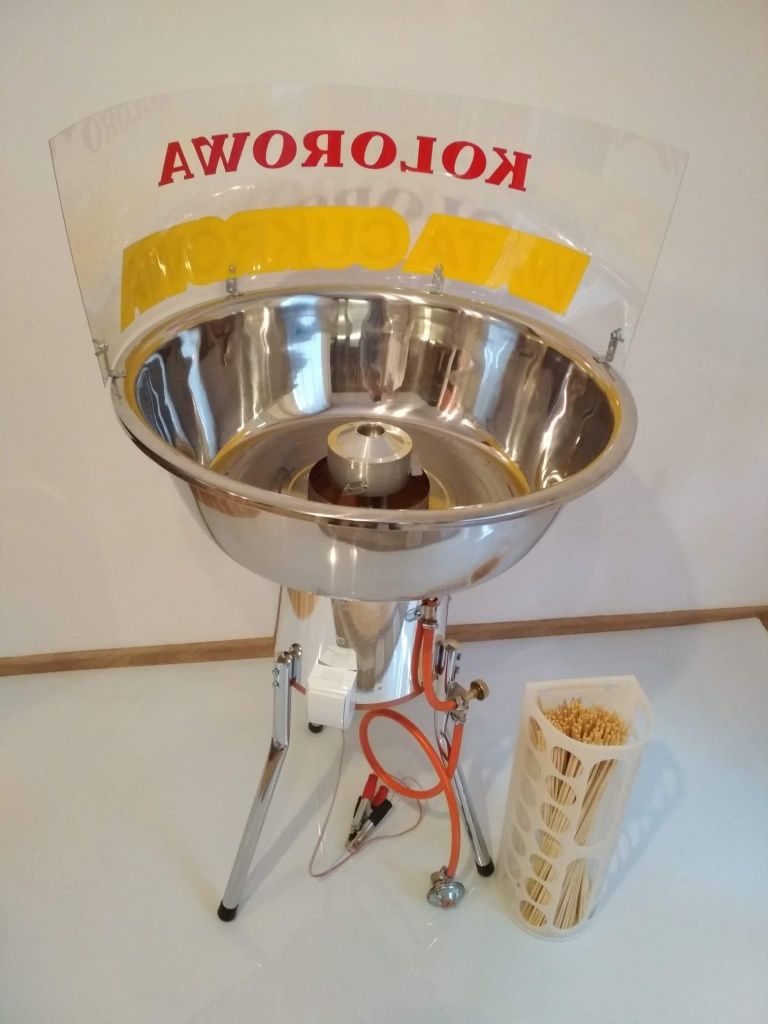 Maszyna do waty cukrowej, wata cukrowa, popcorn