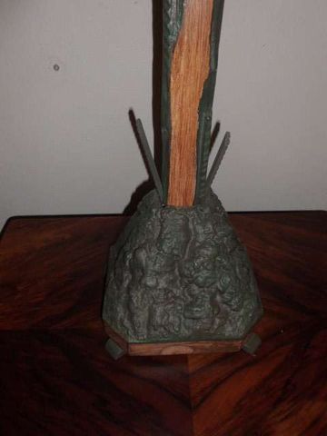 crucifixo de madeira artes da região Gandareza com mais de cem anos