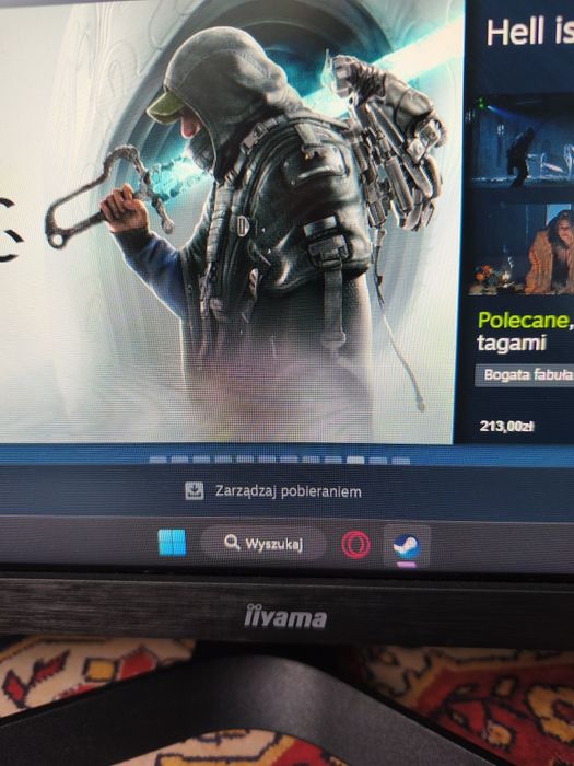 Monitor IIyama 27 cali uszkodzony