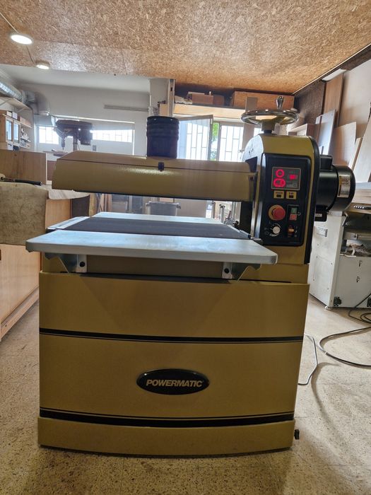 Lixadeira de rolo calibradora Powermatic