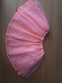 Spódniczka spódnica dziewczęca różowa tiulowa 122
