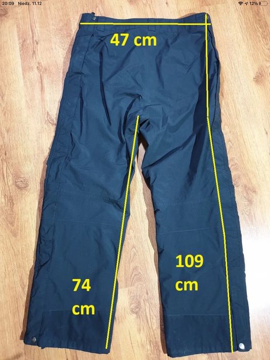 Spodnie narciarskie the north face rozmiar L gore tex