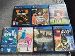 Gry 4x PlayStation 4 i 1x Nintendo switch