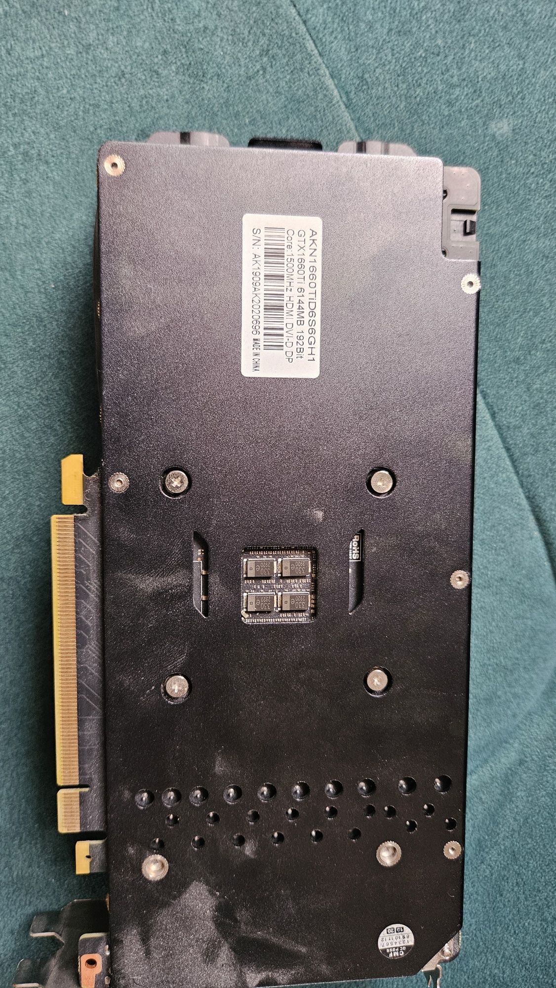 Karta graficzna Nvidia GeForce GTX 1660TI OC 6GB VRAM GDDR6