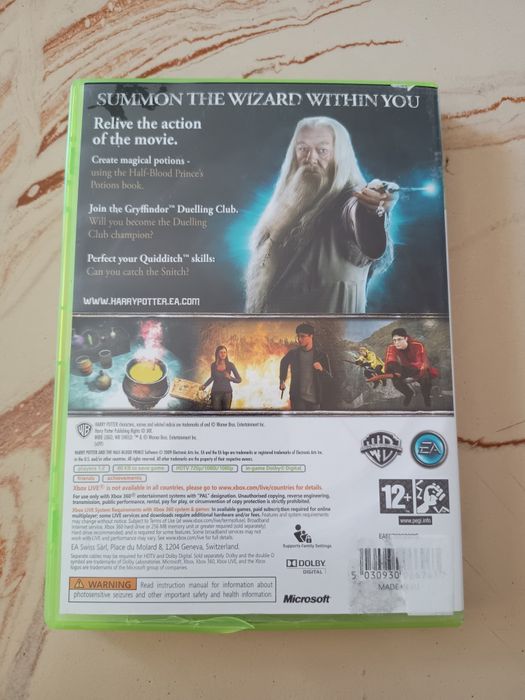 Gra na Xbox 360 Harry Potter and the half-blood Prince