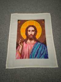 Ісус картина ручної роботи . 30 х 39 см .