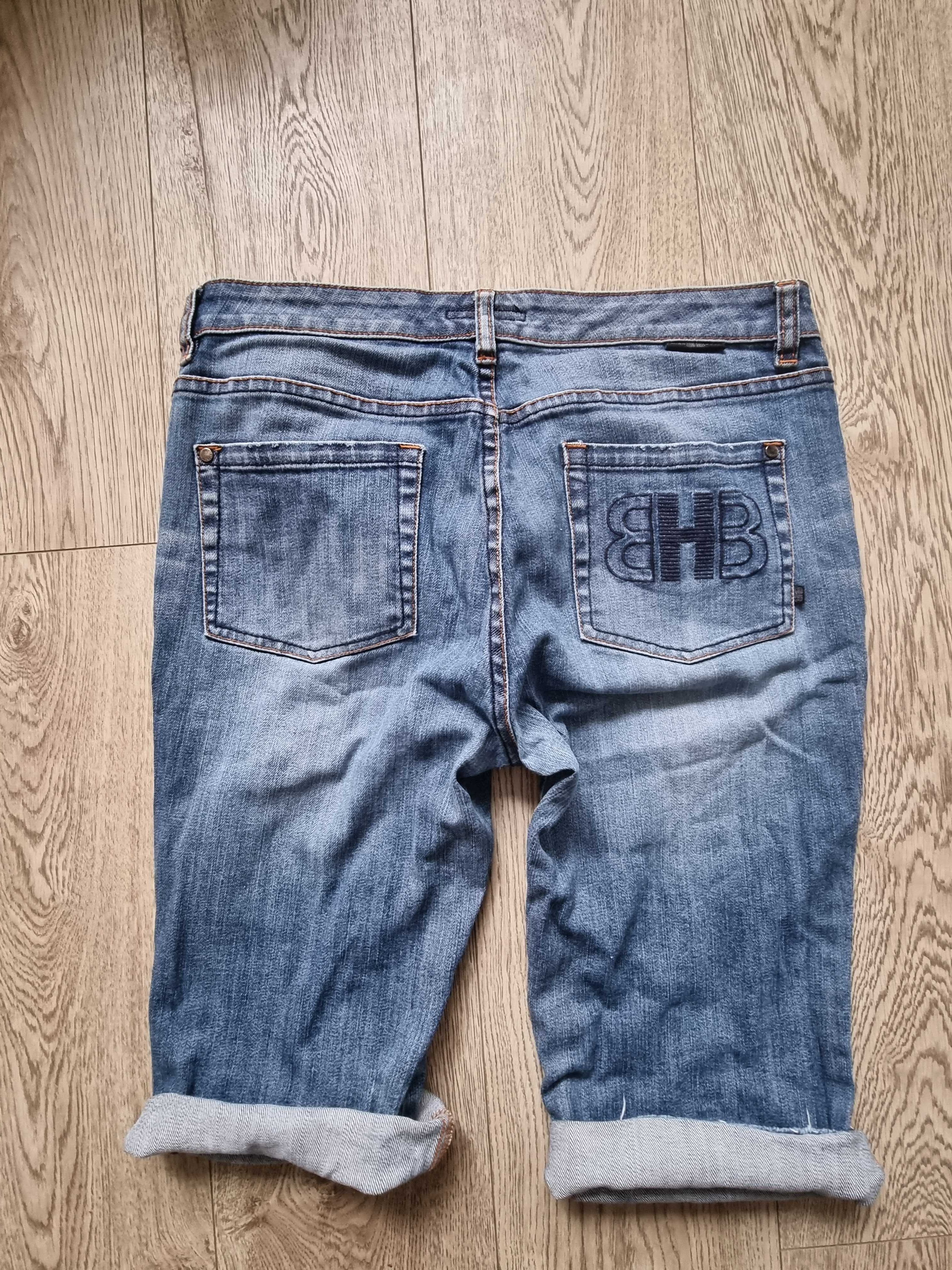 Hugo Boss r.32 L męskie shorty jeansowe spodenki Nowe