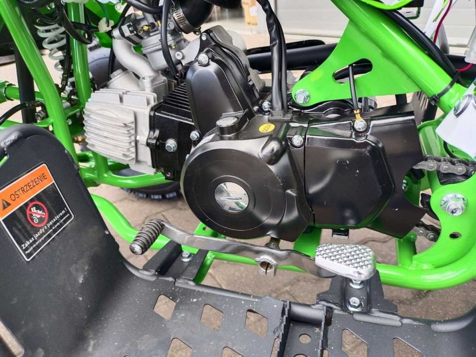 Quad Barton Rocky 125 | Sportowy | Zielony | Raptor | Licznik | Biegi