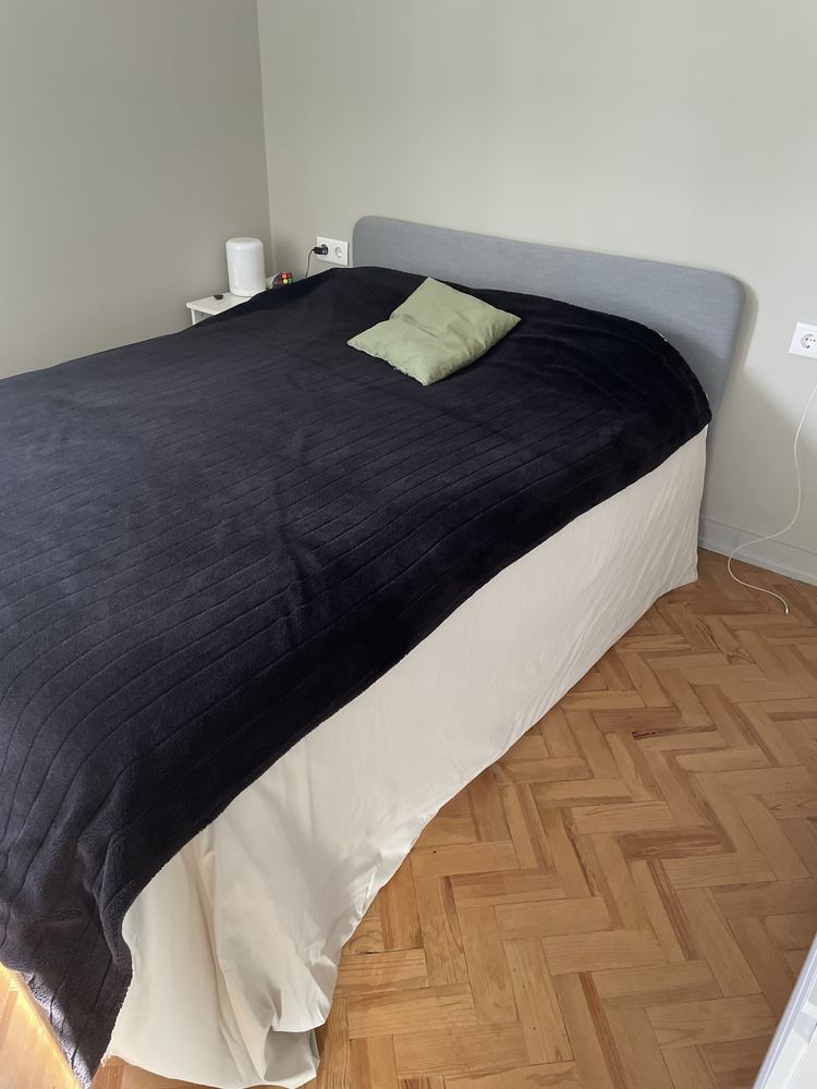Cama completa com colchão da Mattreness