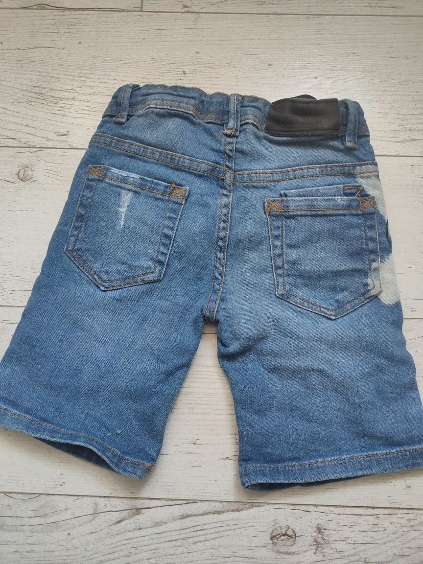 Spodenki jeansowe chłopięce Zara rozmiar 110 cm