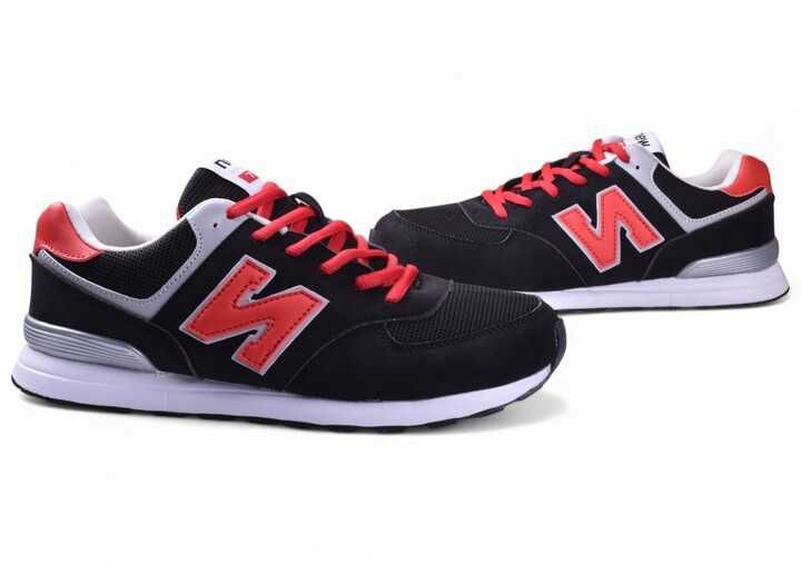 Buty Męskie Adidasy Sportowe Sneakersy Z Balance siatka red (3B) r.45