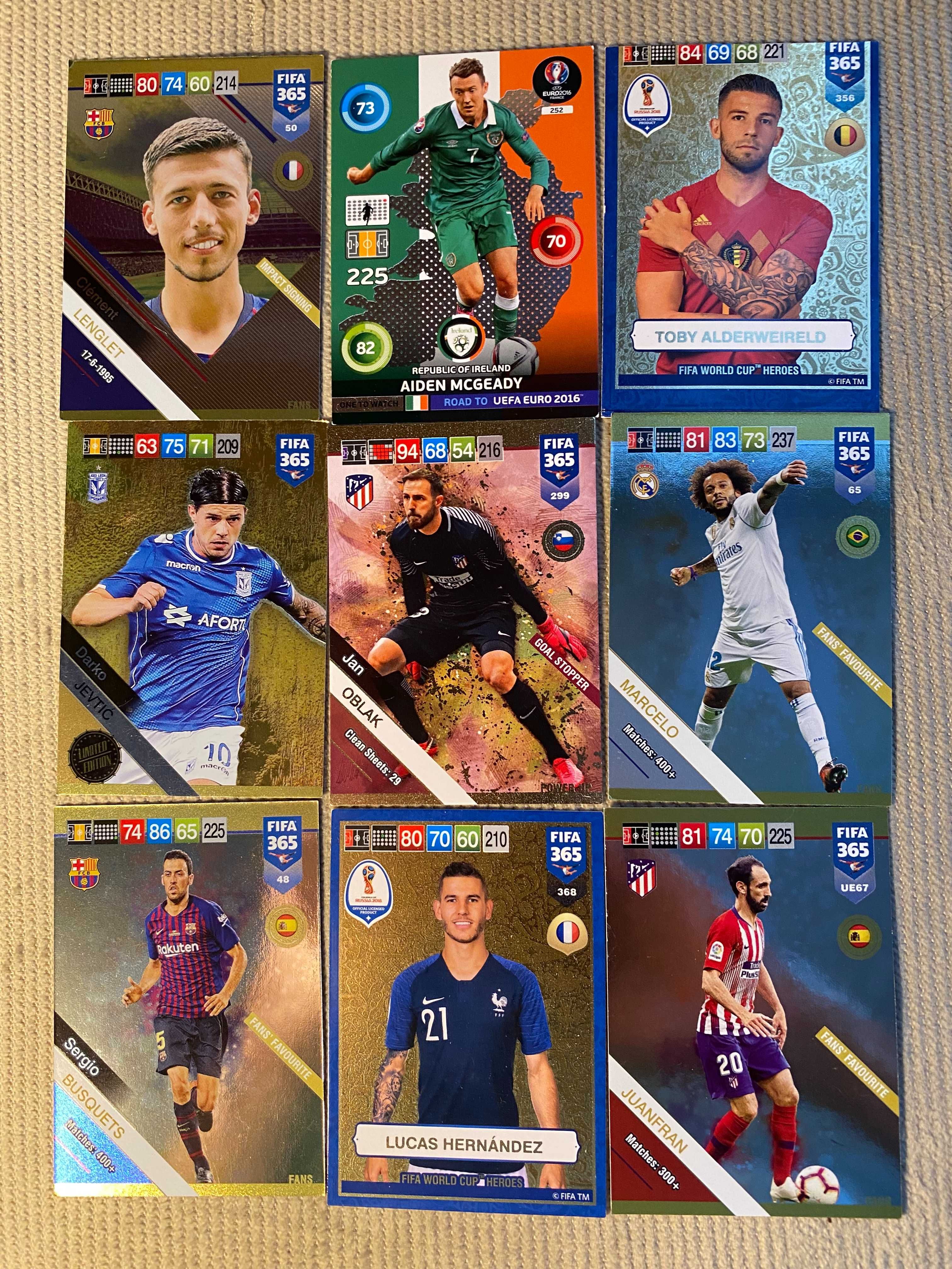 Karty kolekcjonerskie ROAD To UEFA EURO 2016 piłkarskie Panini