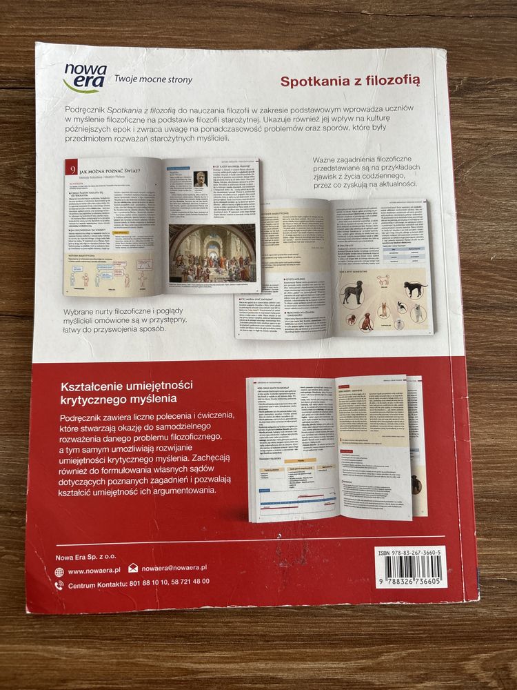 Książka, podręcznik Spotkanie z filozofią