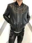 Sale 40% Bomber bejsbolowka kurtka skórzana meska philipp plein
