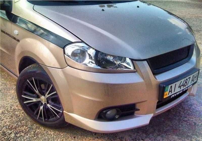Козырек Chevrolet Aveo хечбек Спойлер на крышу Шевроле Авео Хэтчбек