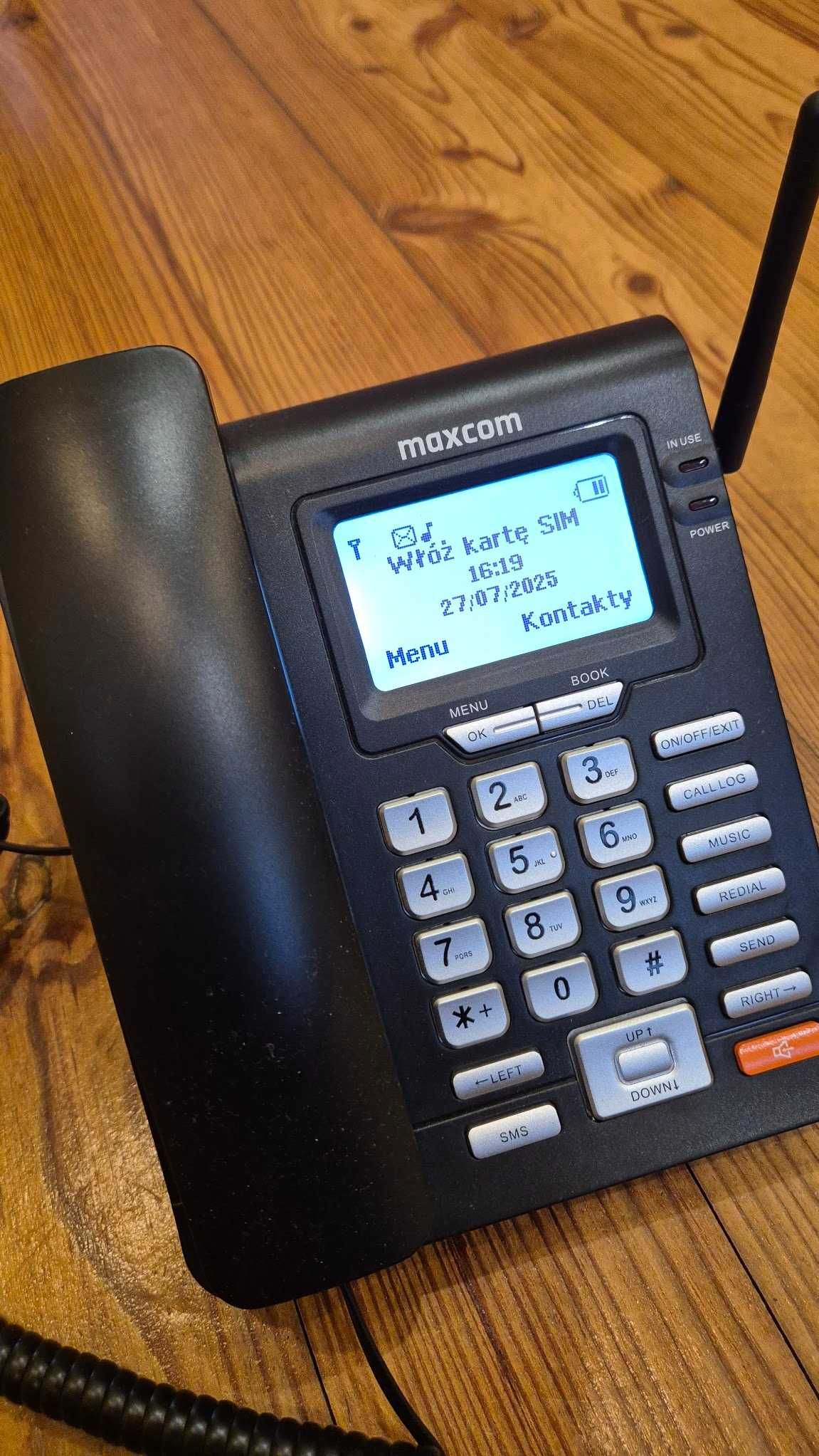 Telefon dla seniora MAXCOM MM28D HS