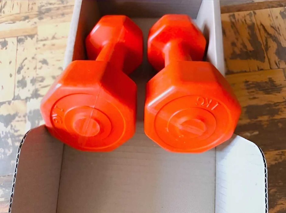 Скидка на Набор Гантели для спорта фитнеса композитные гантелі спорту