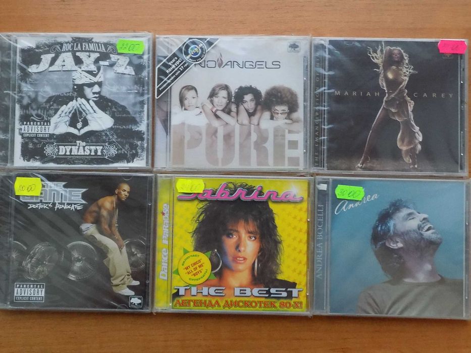 СД диски новые в плёнке лицензия цена за 1 штуку