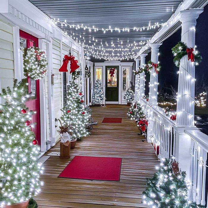 Lampki choinkowe 1000 LED barwa ciepła / barwa zimna