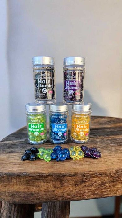 Вітамінні капсули для волосся SADOER Hair Vitamin в асортименті