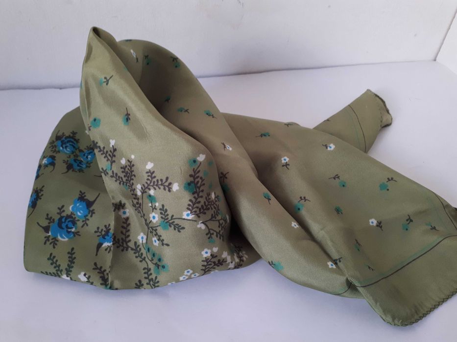 apaszka damska zielona