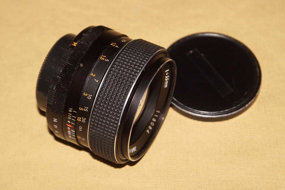 Chinon 55mm f/1.4 m42 Tomioka