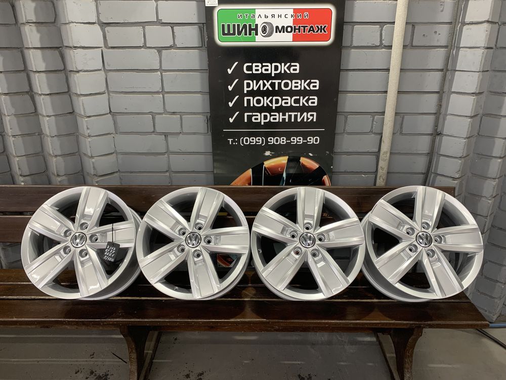 99 Оригинальные литые диски VAG VW Multivan 5/120 R17 et55 7E0601025