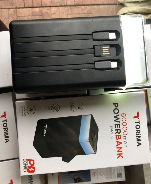 Повербанк 60000 mAh — 22.5W Fast Charge