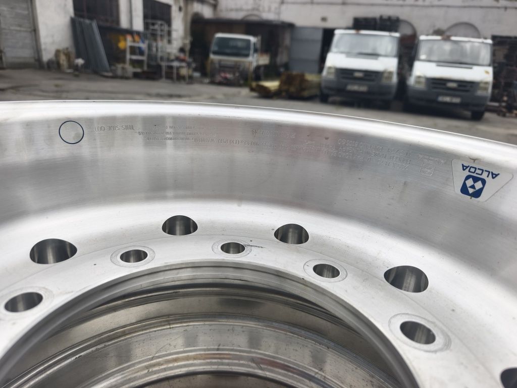 Nowa felga ALCOA 22.5X11.75 ET0 BRUSHED