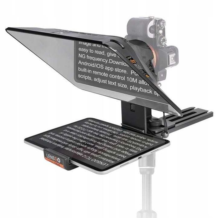 Prompter Teleprompter Monitor Podglądowy VLOG na Aparat Tablet  12,9''