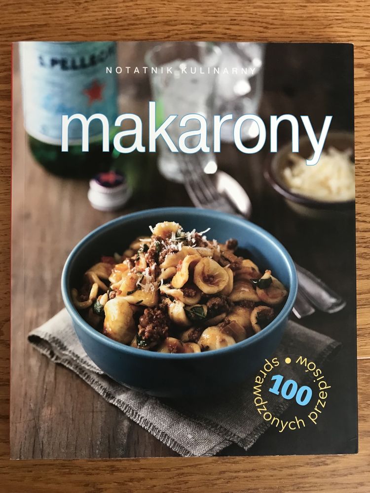 Książka Notatnik Kulinarny makarony