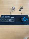 Teclado Rato e Mousepad Logitech