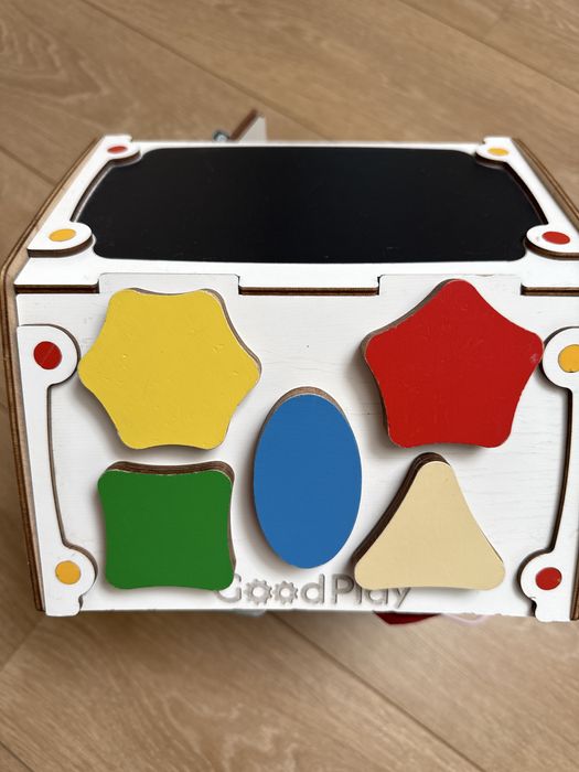 Будиночок розвиваючий/бізікуб 24х24х30 Good Play