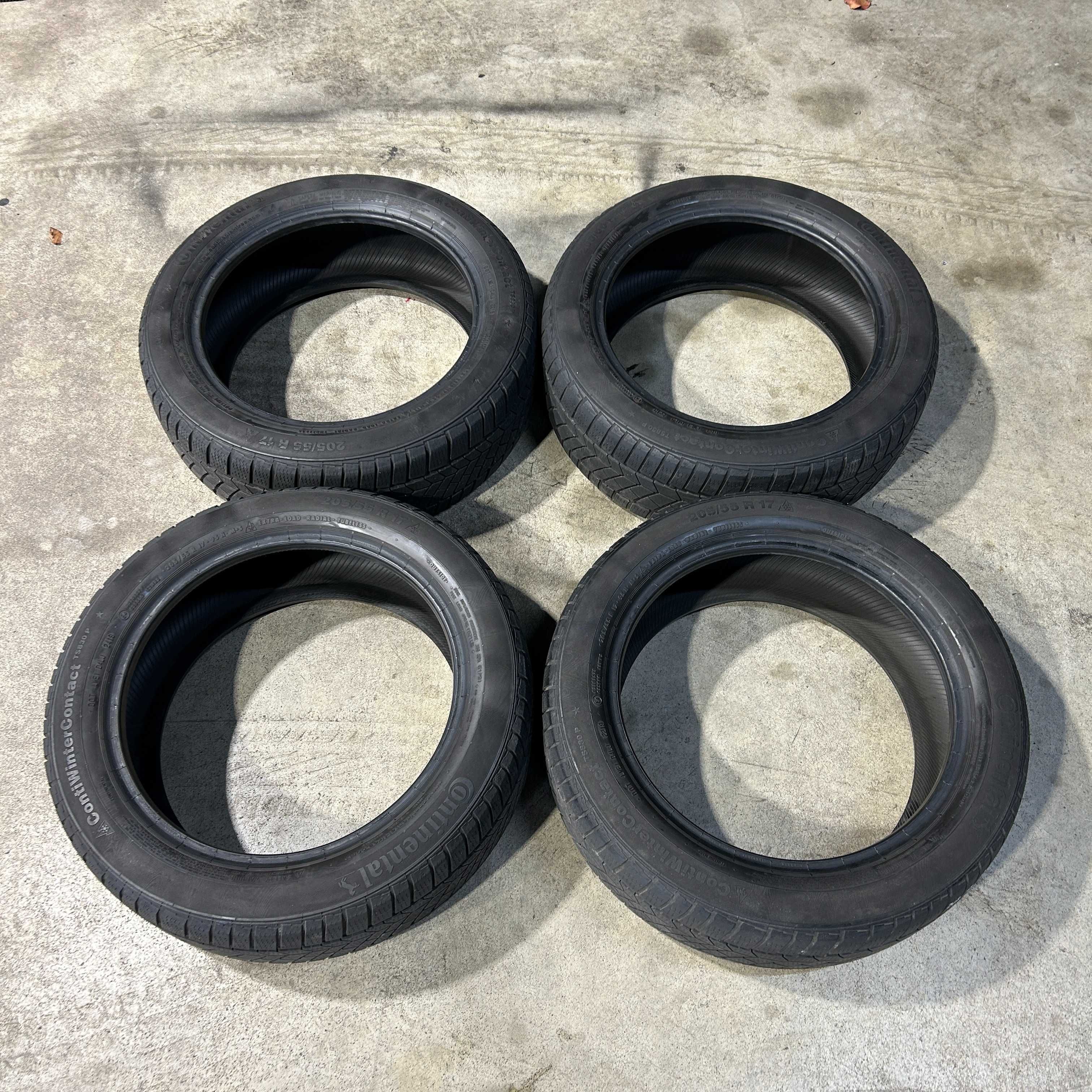 Pneus Continental 205/55/R17