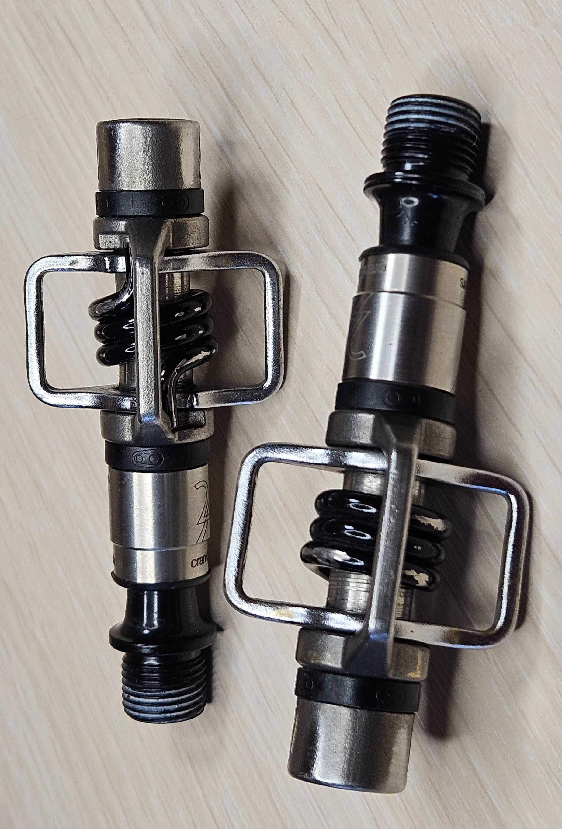 Педалі контактні. Crankbrothers MALLET E. Cube RFR. Shimano PD.