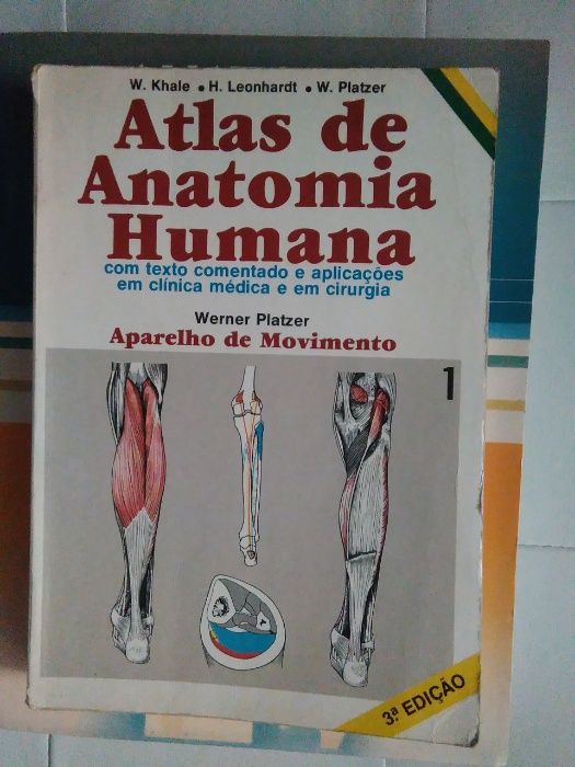 Atlas de Anatomia Humana - Aparelho de Movimento, Werner Platzer