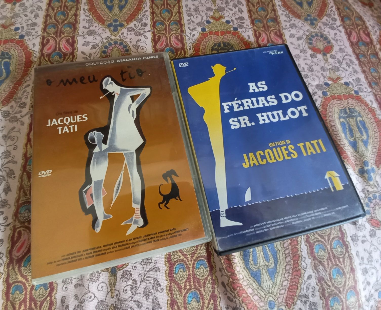 Dois dvds filmes de Jacques Tati