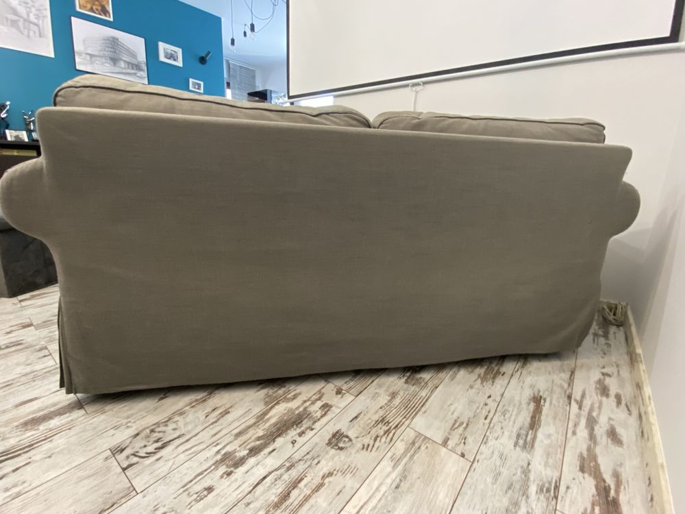 Sofa 2-osobowa, szara