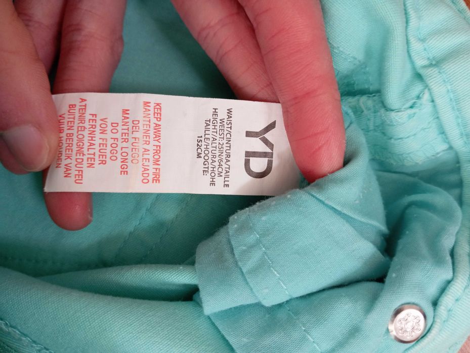 Calções azuis - YD/Primark