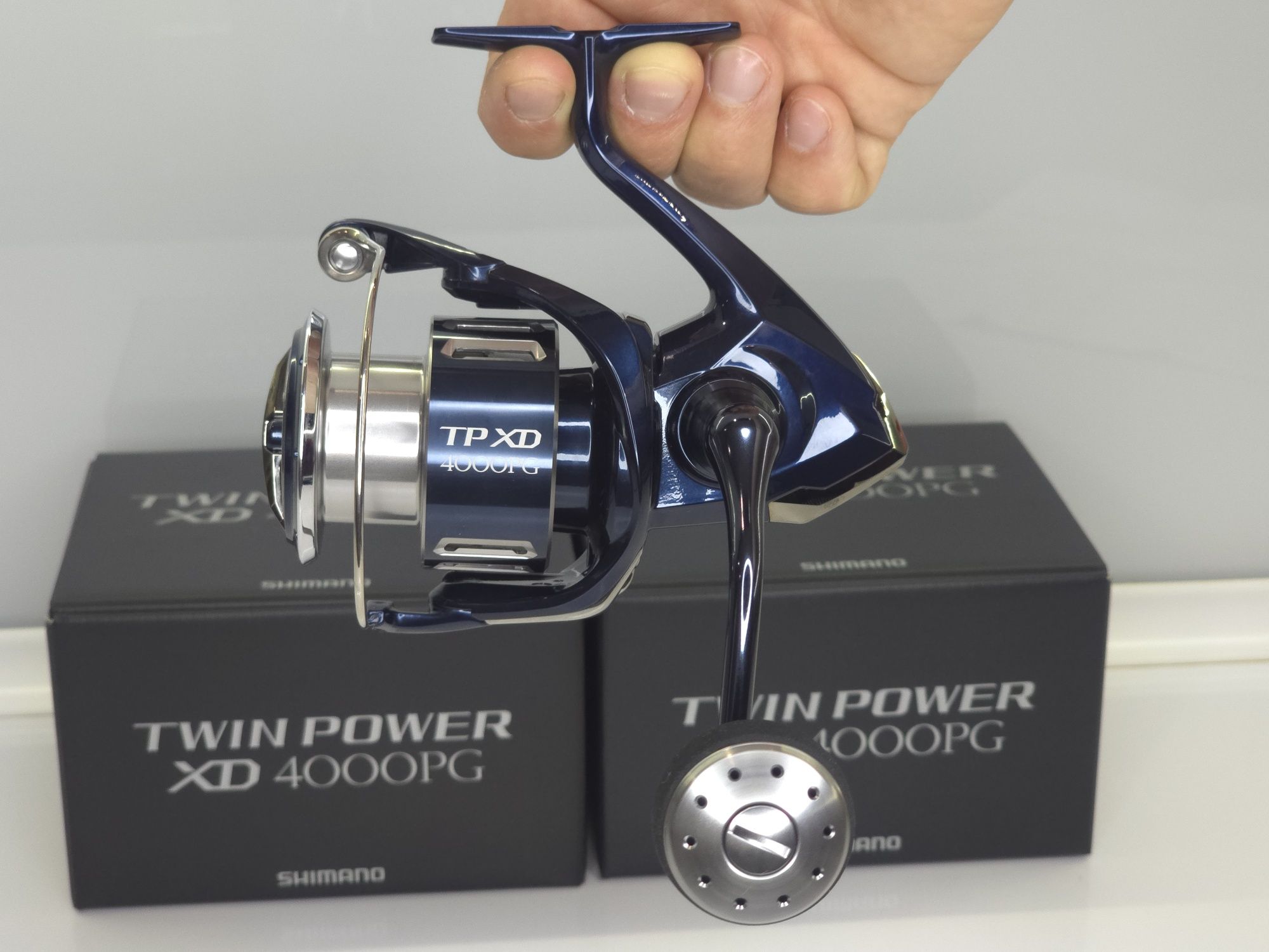 Shimano 21 Twin Power XD 4000PG, Шимано Твін Павер 4000, спінінгова