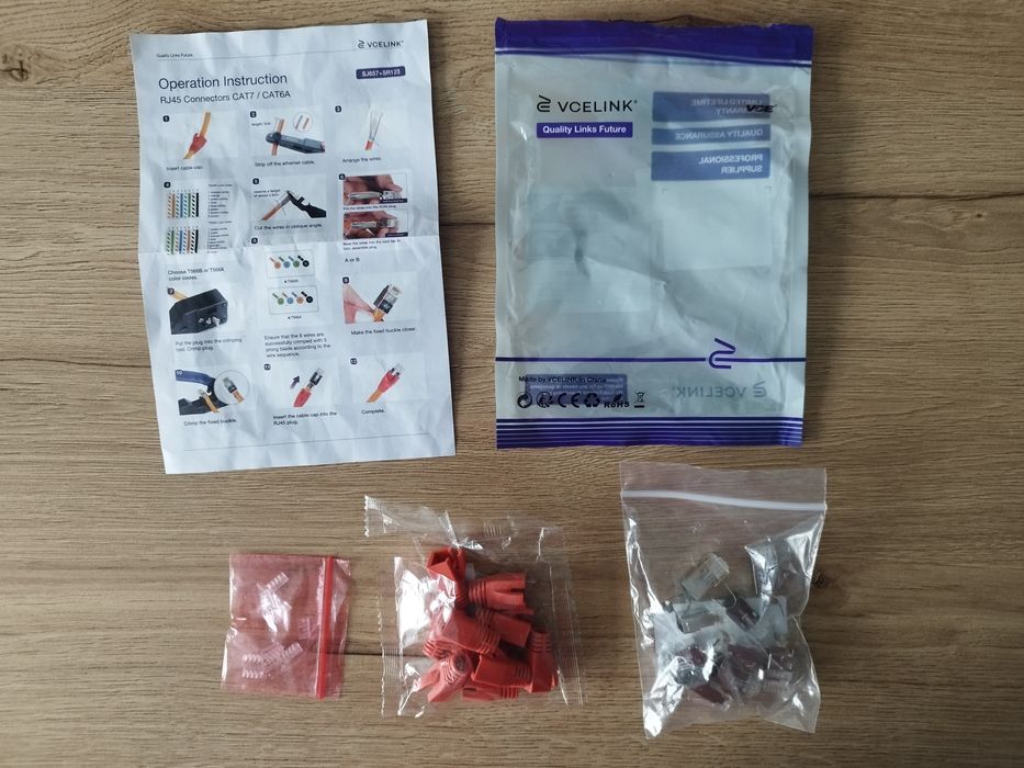 Wtyczka zaciskowa RJ45